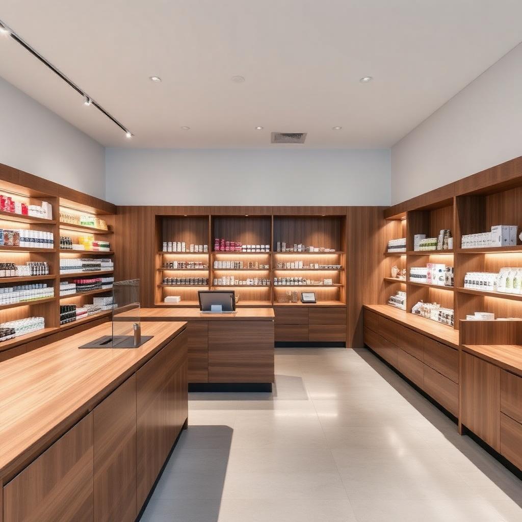 Aménagement de pharmacies